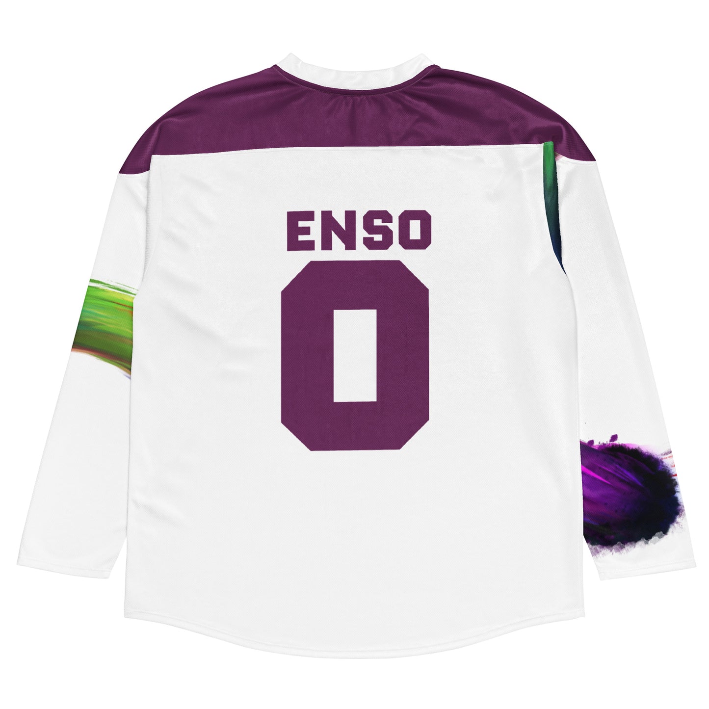 Team Be, Enso - Recycled hockey fan jersey