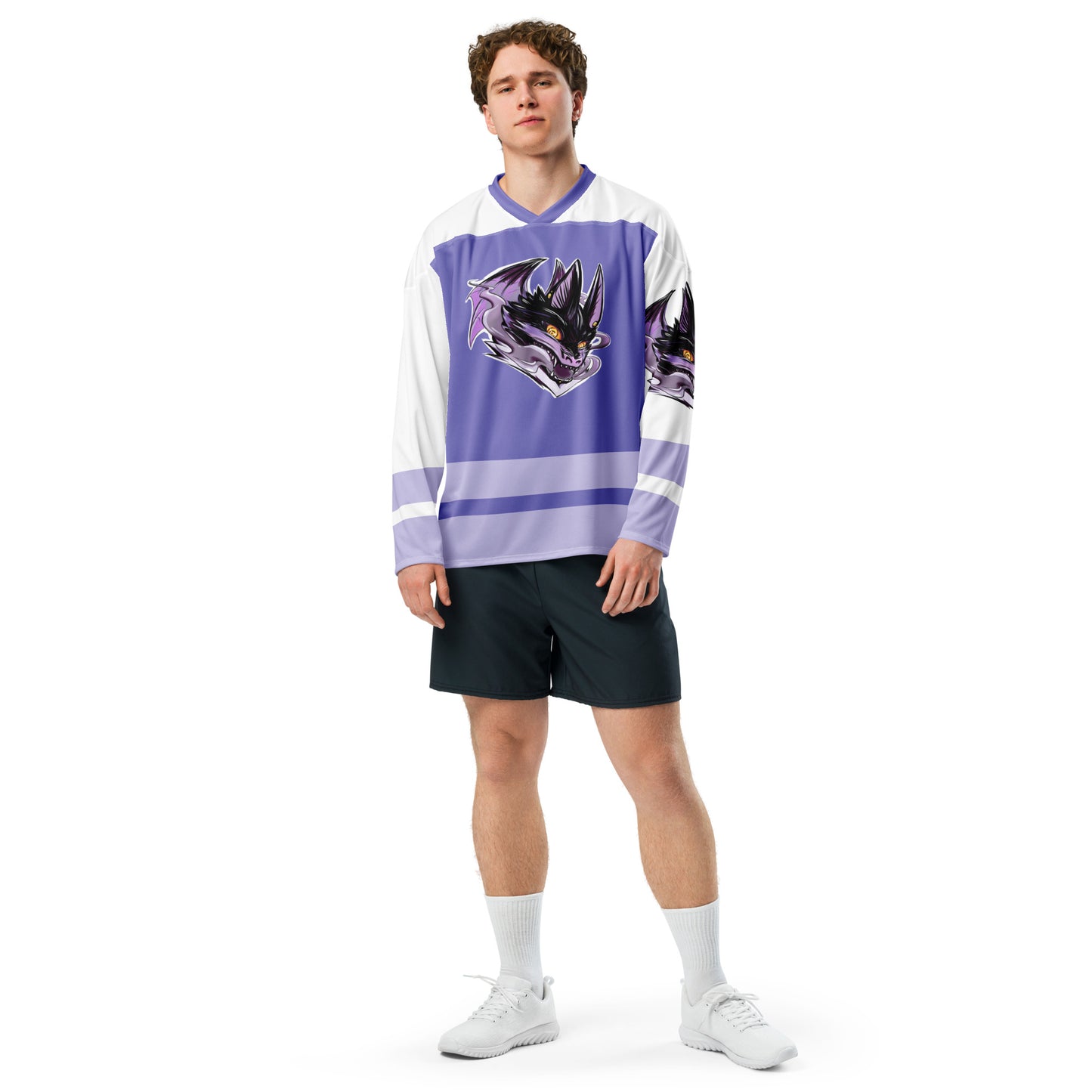 Team Bat - Recycled hockey fan jersey