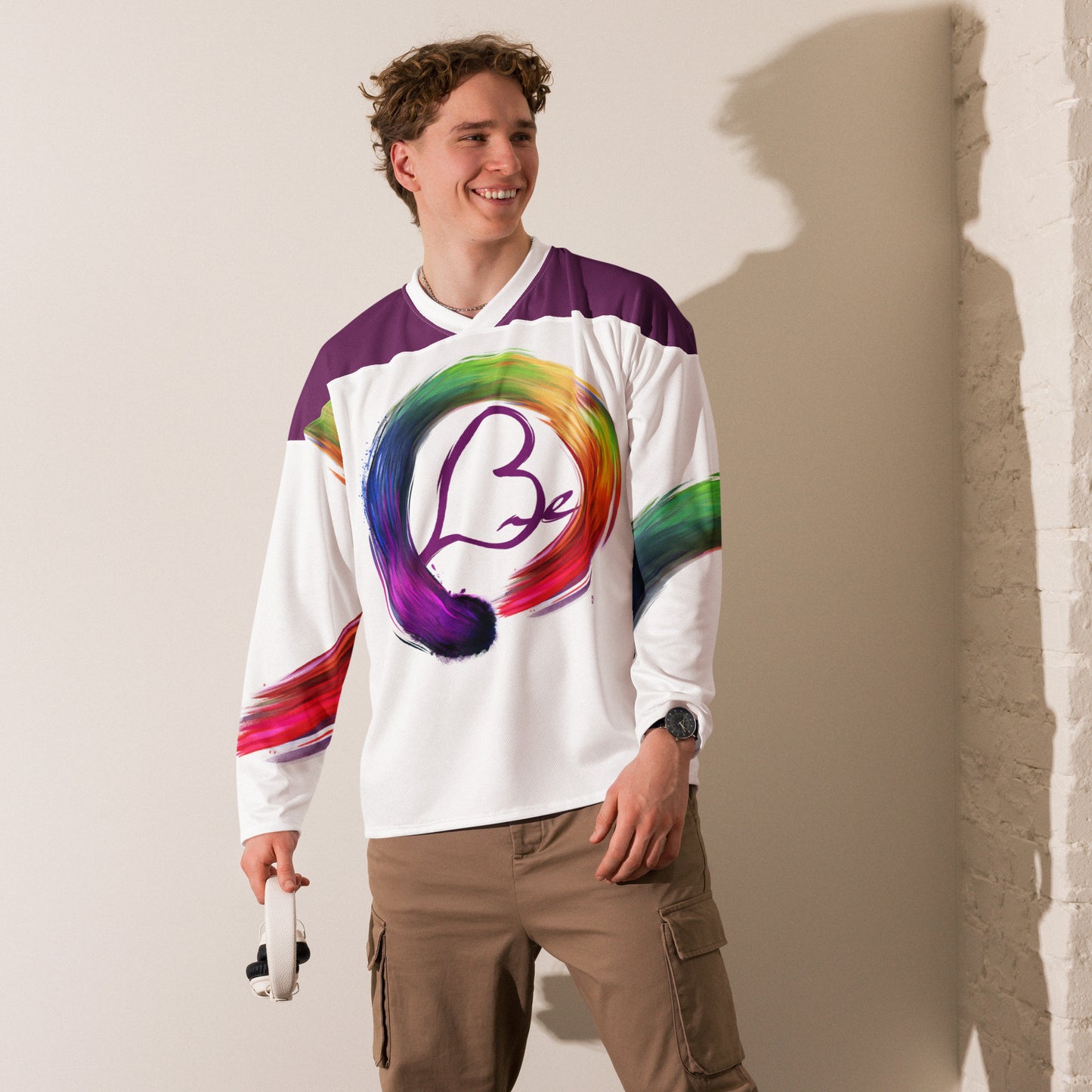 Team Be, Enso - Recycled hockey fan jersey