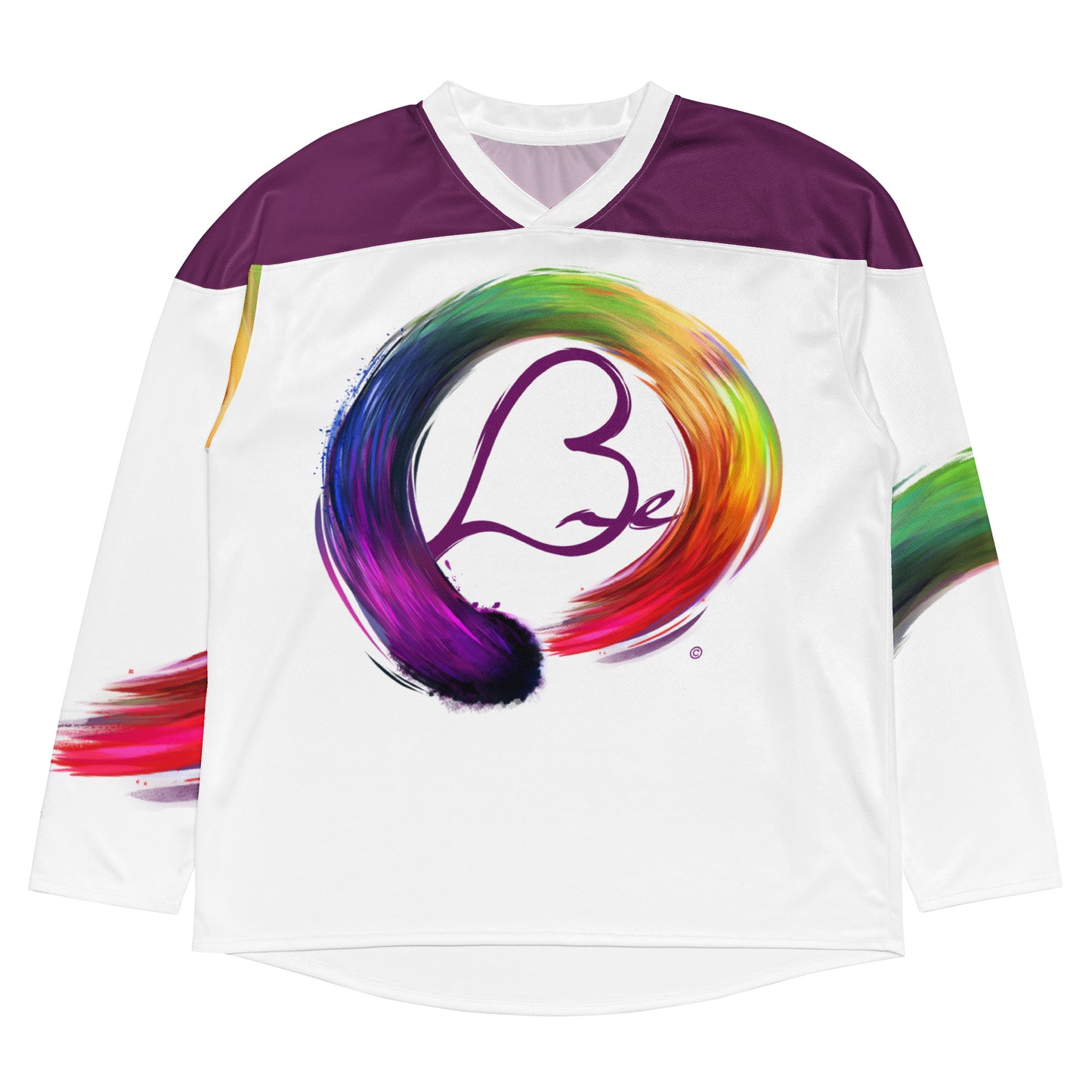 Team Be, Enso - Recycled hockey fan jersey