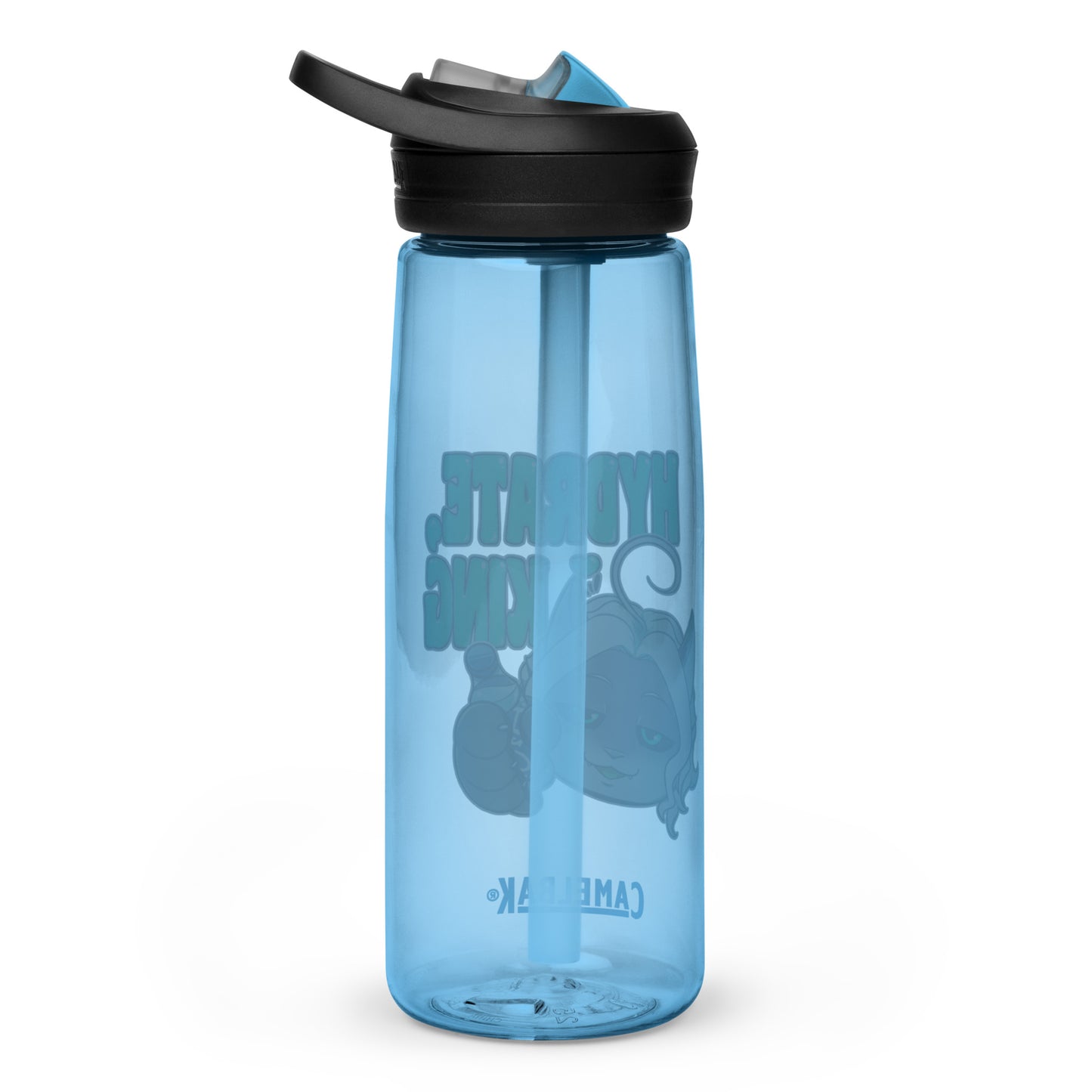 "Hydrate, King" Sports water bottle