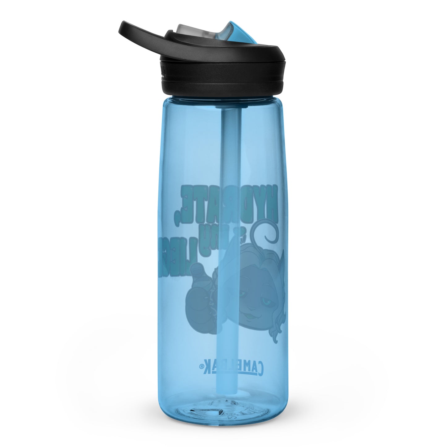 "Hydrate, my Liege" Sports water bottle