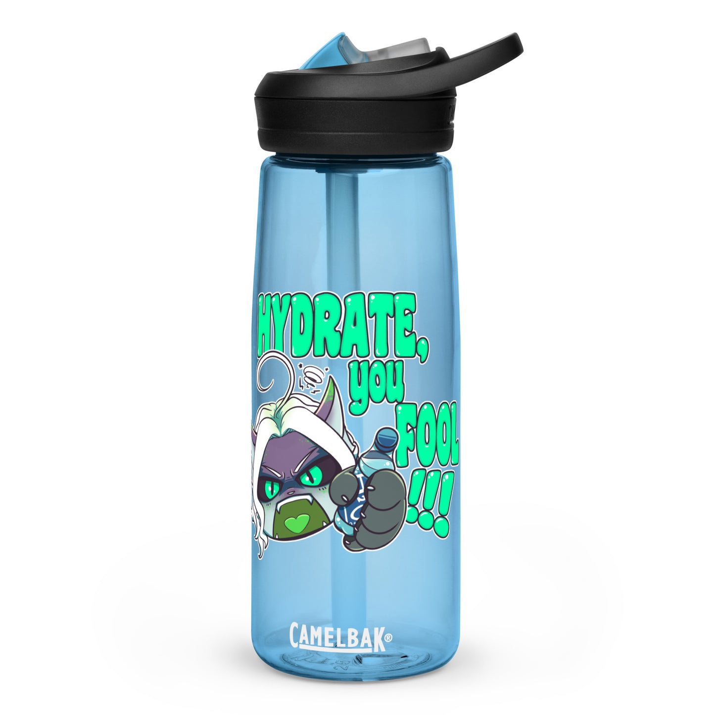 "Hydrate, you Fool!!!" Sports water bottle