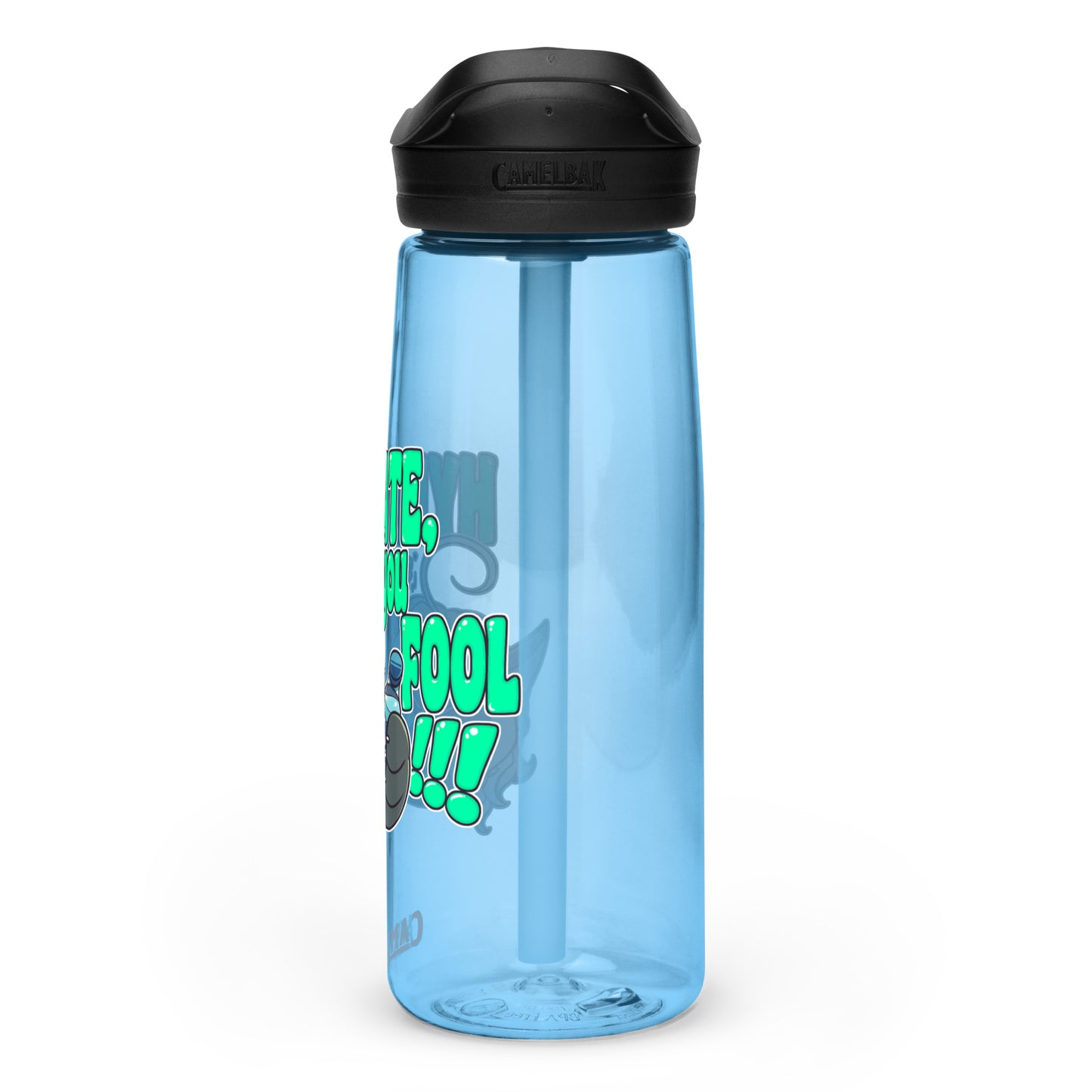 "Hydrate, you Fool!!!" Sports water bottle