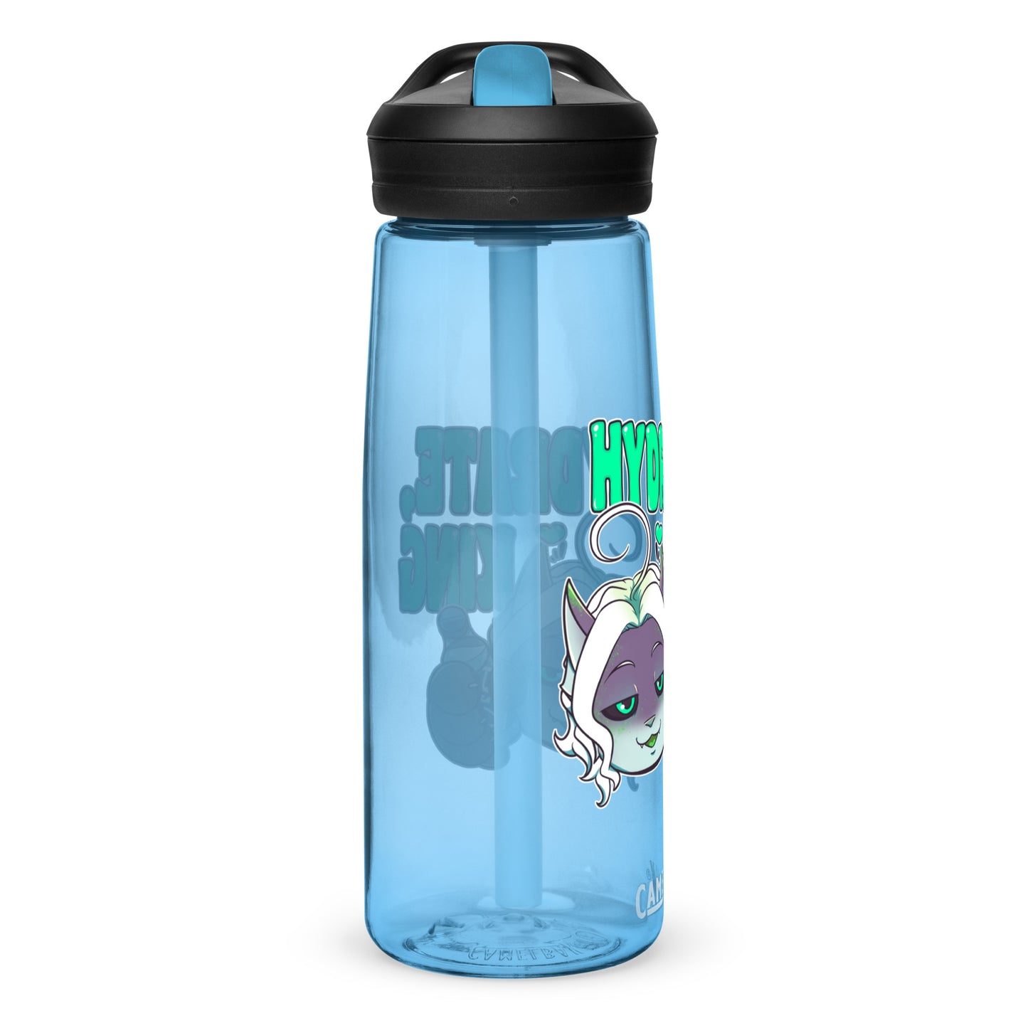 "Hydrate, King" Sports water bottle